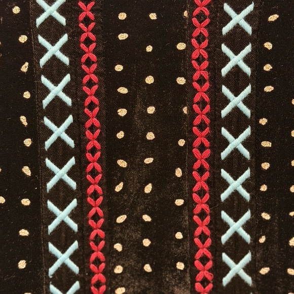 Dodo Bar Or | Black Velvet ‘Corrine’ Glittering Kimono-Style Jacket - Picture 5 of 7